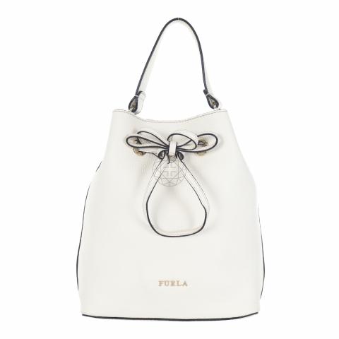 Furla white bucket bag new arrivals